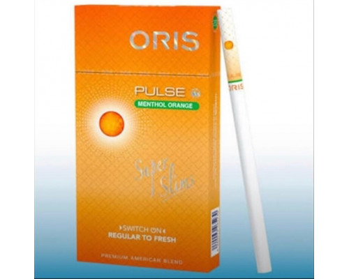 Oris Pulse Orange Menthol SS (Орис Пульс Апельсиновый ментол Суперслимс)