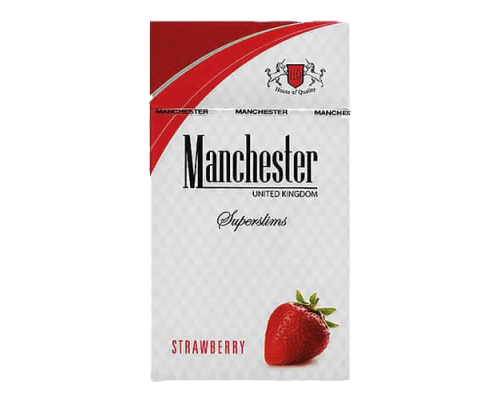 Manchester Strawberry Superslims (Манчестер Клубника Суперслимс)